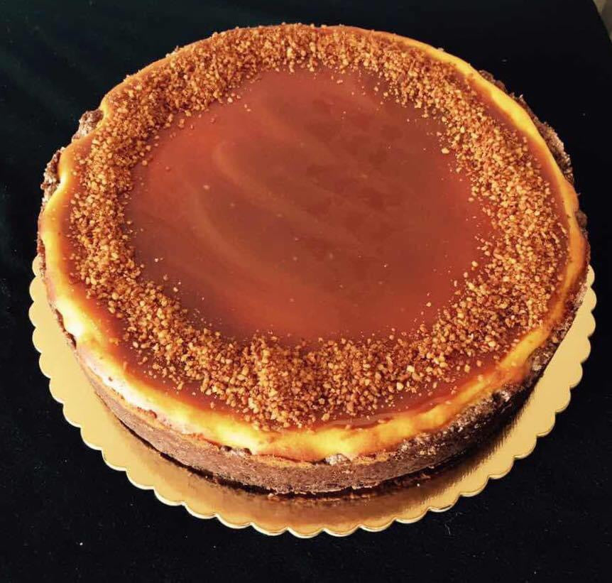 Tarta cheescake copt